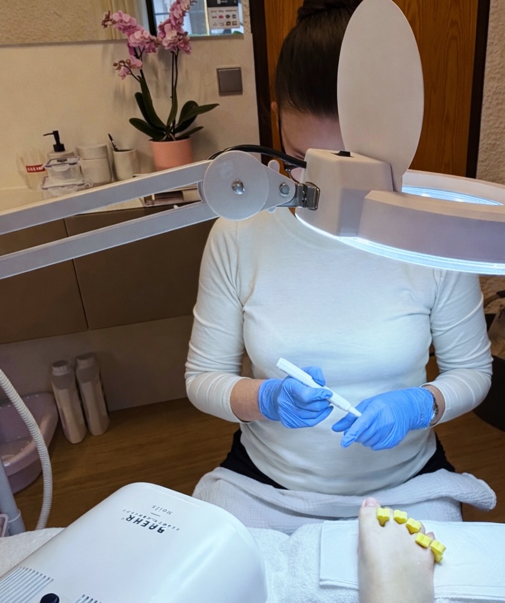Renata bei der Arbeit